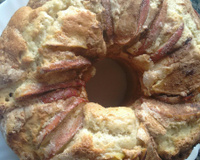 Bolo de maçã com canela