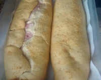 Pão de leite com salsicha