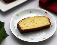 Bolo de laranja com louro