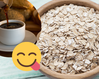 Jogue o café na aveia e tenha o lanche saudável mais delicioso e prático que você já provou!