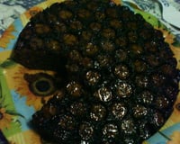 Bolo caramelizado de banana da Cida