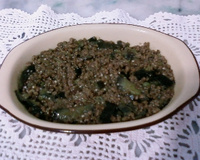 Guisado prático de berinjela com carne moída