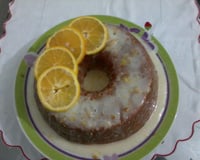 Cobertura de bolo de laranja