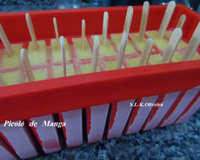 Picolé ou sacolé de manga