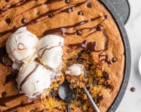 Adeus cookie individual: agora só faço cookie de travessa recheado com brigadeiro, é muito cremoso e fácil de fazer
