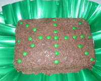 Bolo de chocolate recheado