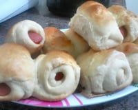 Enroladinho de salsicha