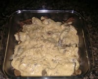 Bife ao molho de creme de leite