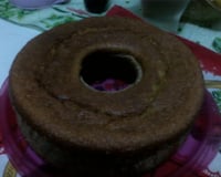 Bolo de milho com coco