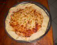 Massa de pizza artesanal