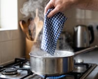 Como limpar um pano de prato engordurado: especialista em limpeza recomenda “fervê-los em suco de limão e sabão natural"