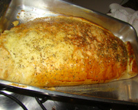 Massa de pastel assado