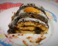 Rocambole de chocolate