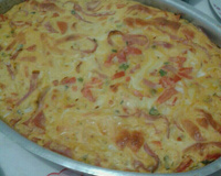 Torta de tomate cremosa