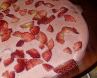 Mousse de morango simples e deliciosa