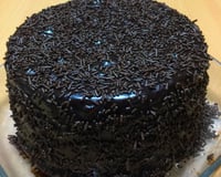 bolo vulcão de chocolate