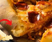 Pizza com bordinha crocante e queijuda: aprenda truque que dá uma turbinada no lanche que já é delicioso
