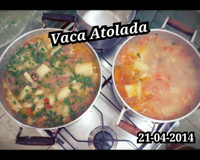 Acém ao molho com batata