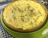 Quiche queijo Minas