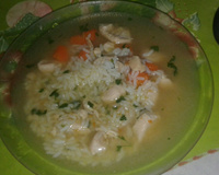 Canja de galinha rápida