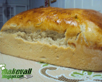Pão caseiro sem ovo