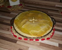 Torta crocante de frango