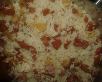 Arroz com pinhão