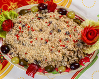 Farofa de Natal doce/salgada