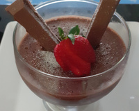 Sobremesa de chocolate