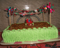 Cobertura de maracujá para bolo