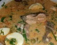 Peixada ao creme de leite