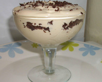 Mousse extra cremosa de doce de leite sem ovo