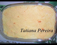 Bolo de batata com sobras de frango assado