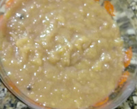 Doce de banana cremoso