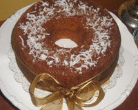 Bolo de fubá molhadinho