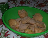 Bolinho de chuva assado