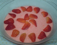 Mousse de morango facílimo