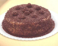 Torta de brigadeiro e branquinho rápida