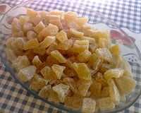 Doce de mamão cristalizado