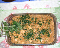 Posta de cação à Thermidor