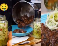 Receita simples de cebola em conserva para colocar no macarrão, na carne, na salada e até na pizza!