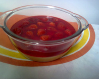 Morangos ao creme de leite