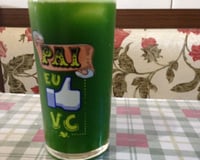 Suco de couve com limão