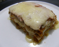 Lasanha com massa de panqueca