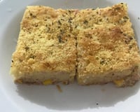Pão de forma caseiro com recheio