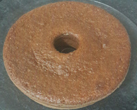 Bolo de aveia com banana