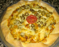 Massa de pizza caseira