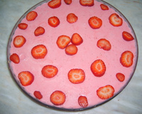 Sobremesa de morango