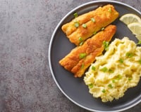 Filé de tilápia frito simples