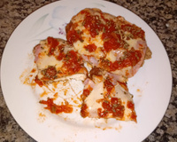 Filé de frango empanado 